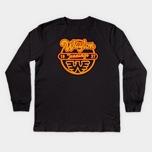 waylon 1937 Kids Long Sleeve T-Shirt